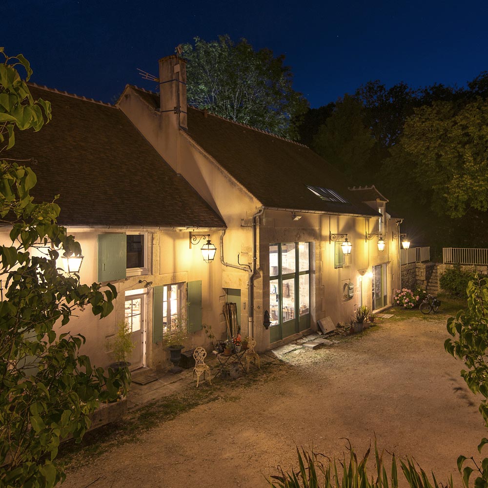 Ads-Chambre-2 Gîte La Maison des Compagnons - Domaine des Carriers